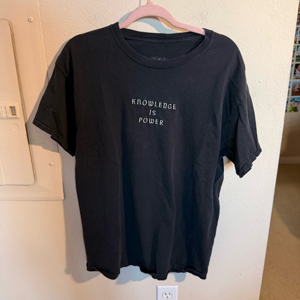 Ripple Junction Dark Tee with White Text